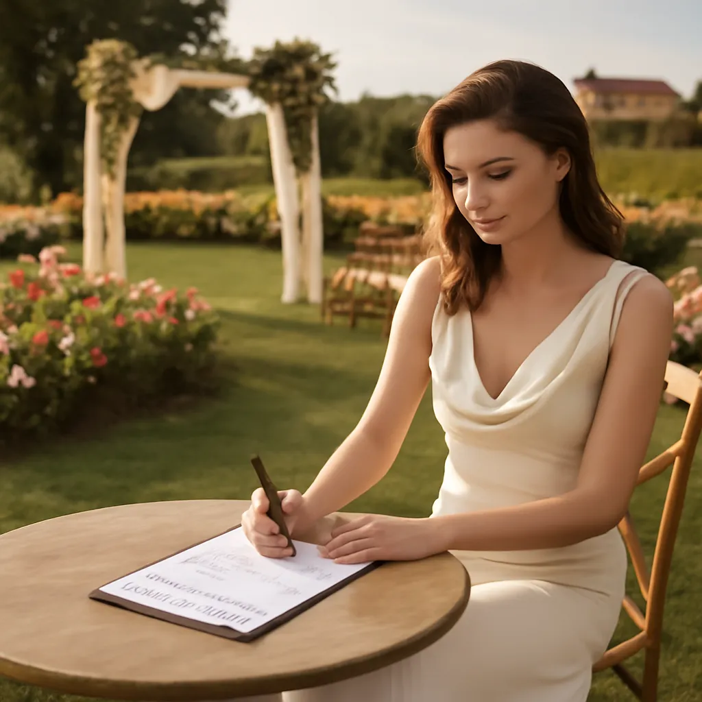 Contrat d'assurance annulation pour un mariage à l'étranger