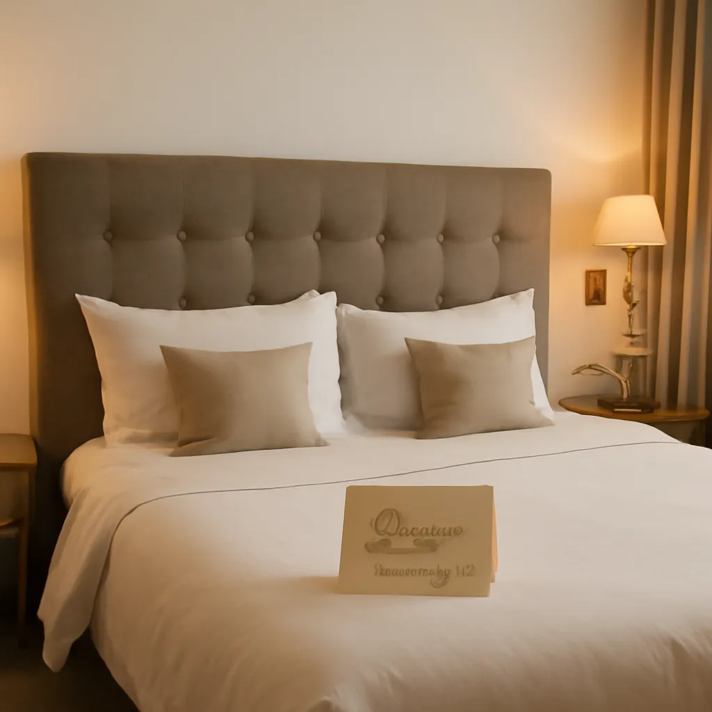 Chambres d'hôtel réservées en bloc pour les invités d'un mariage
