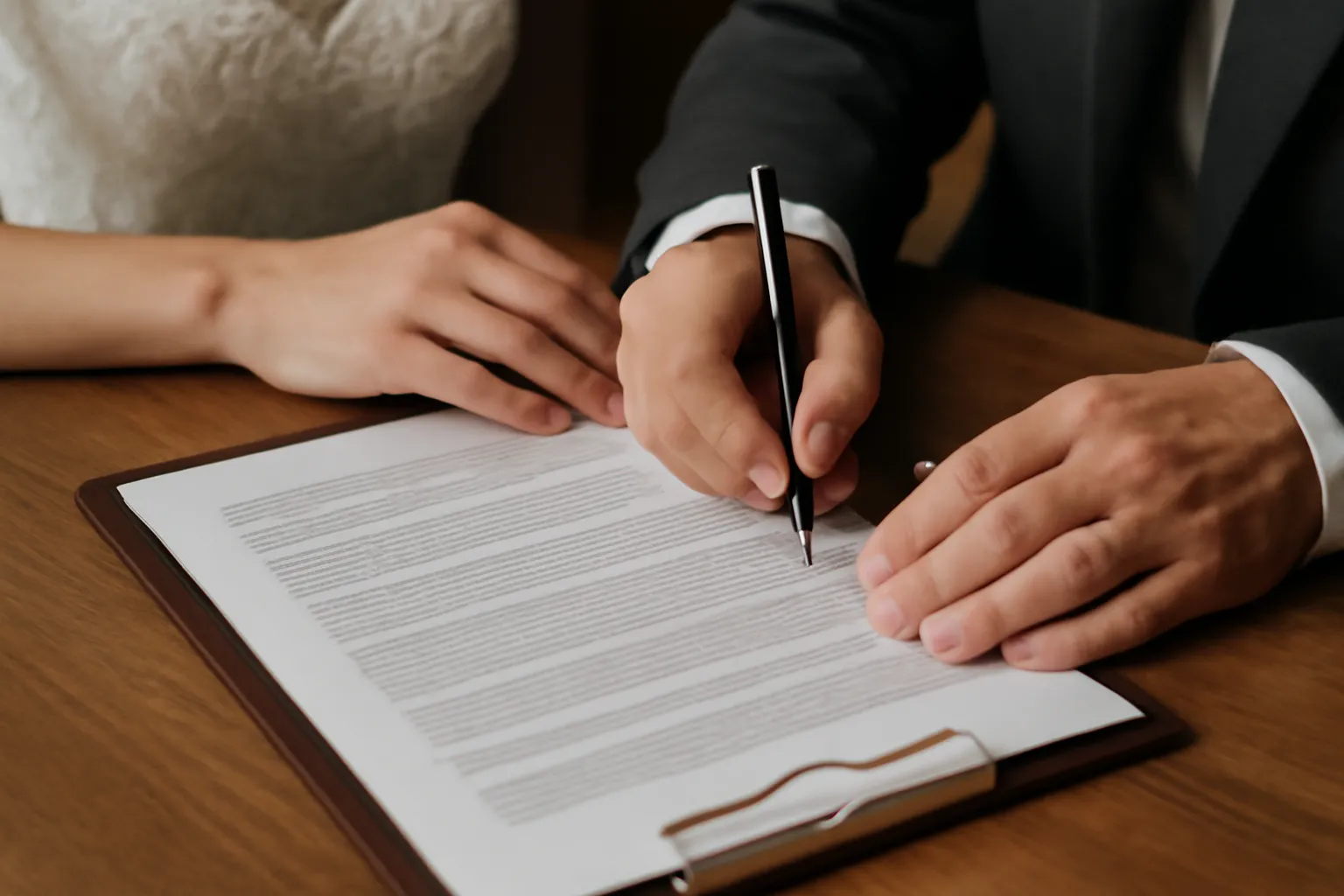 Contrats prestataires mariage à l'étranger