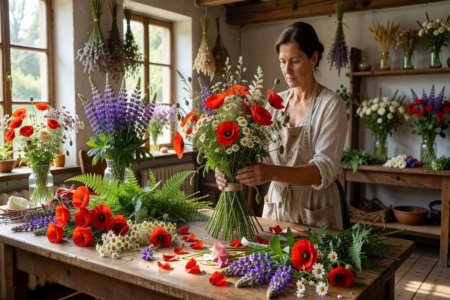 Décoratrice florale mariage Europe de l'Est