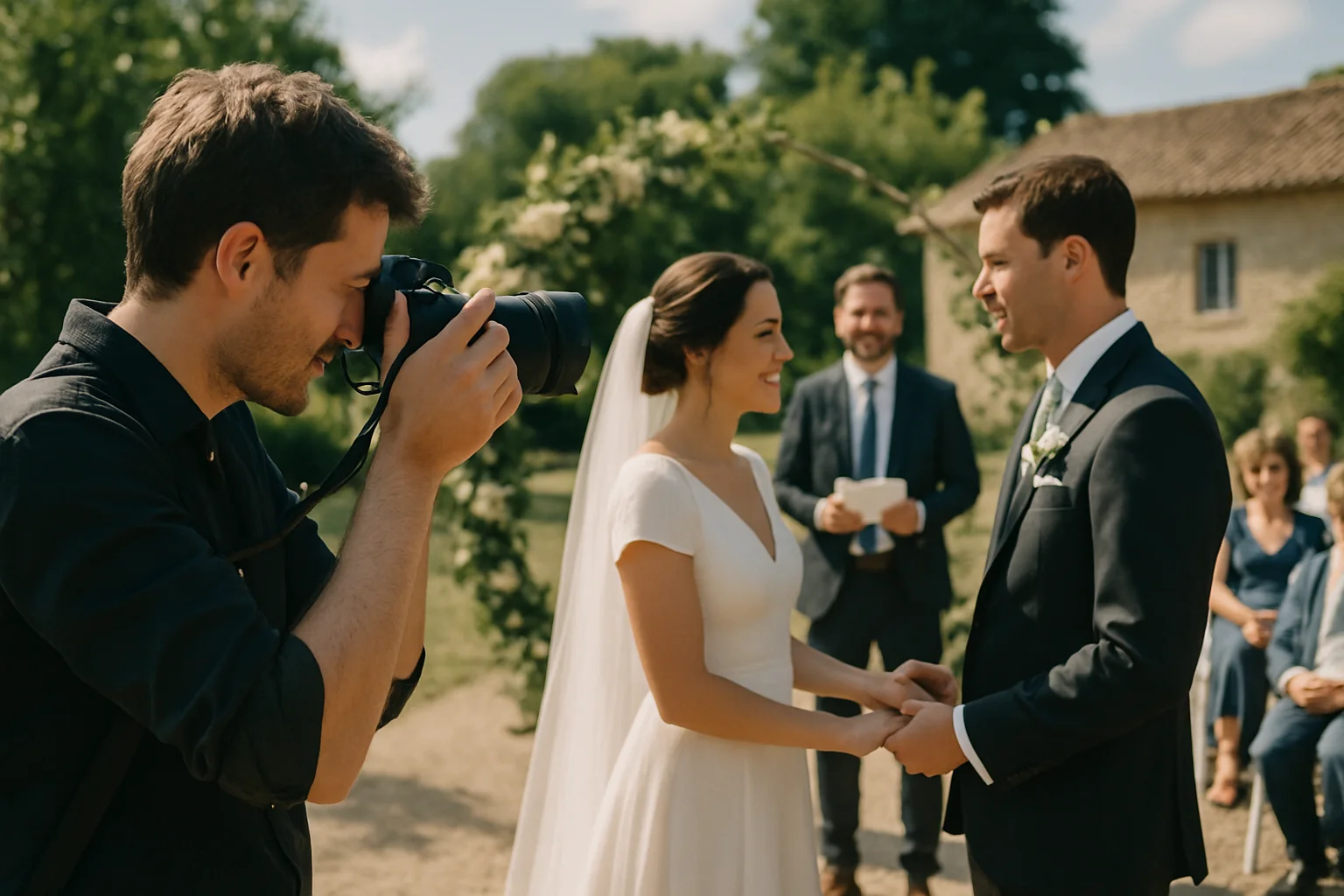 Photographe de mariage professionnel