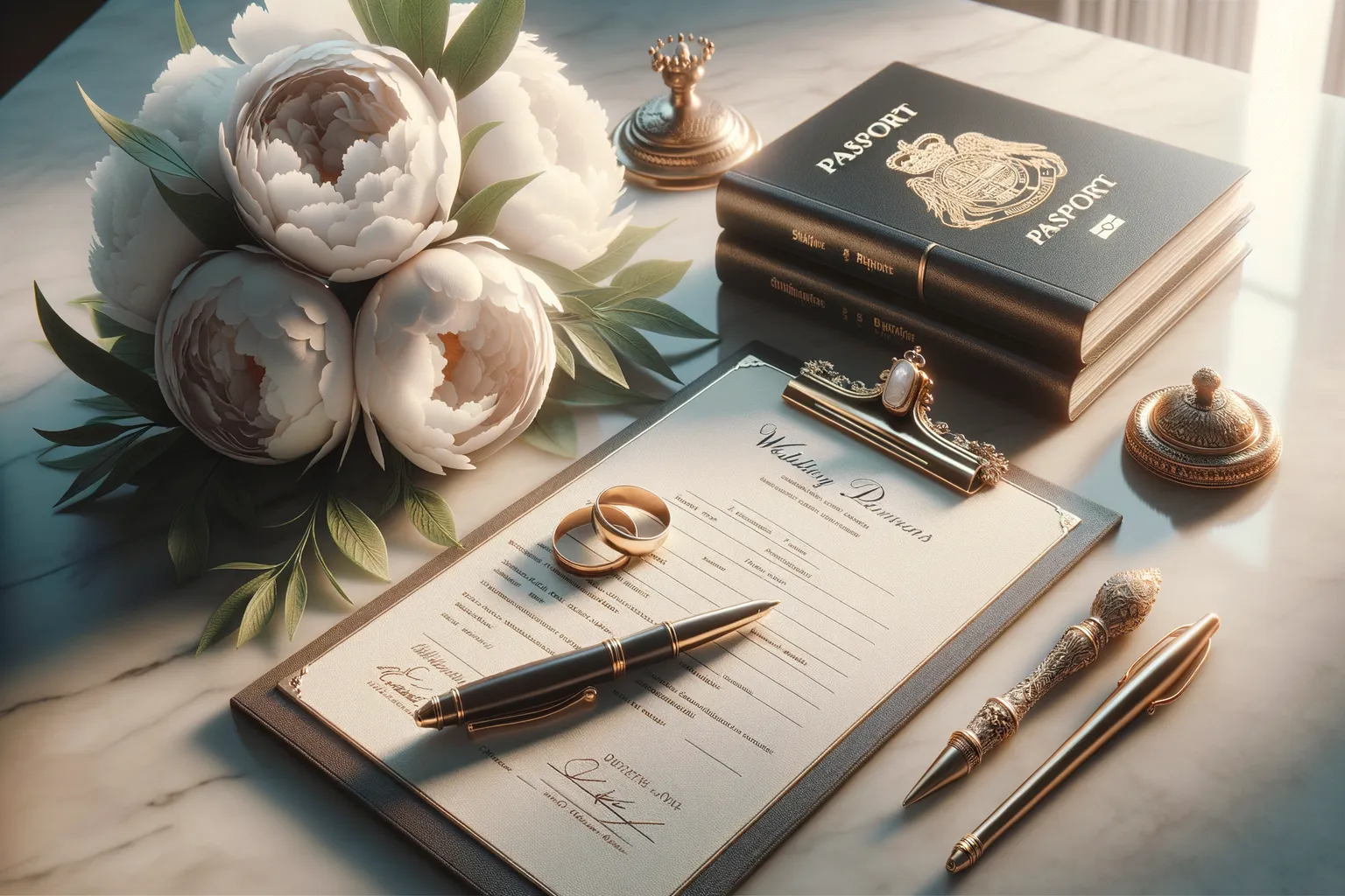 Documents administratifs pour mariage international