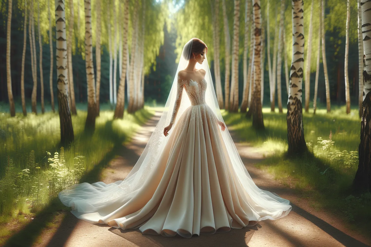 Belle mariée en Biélorussie