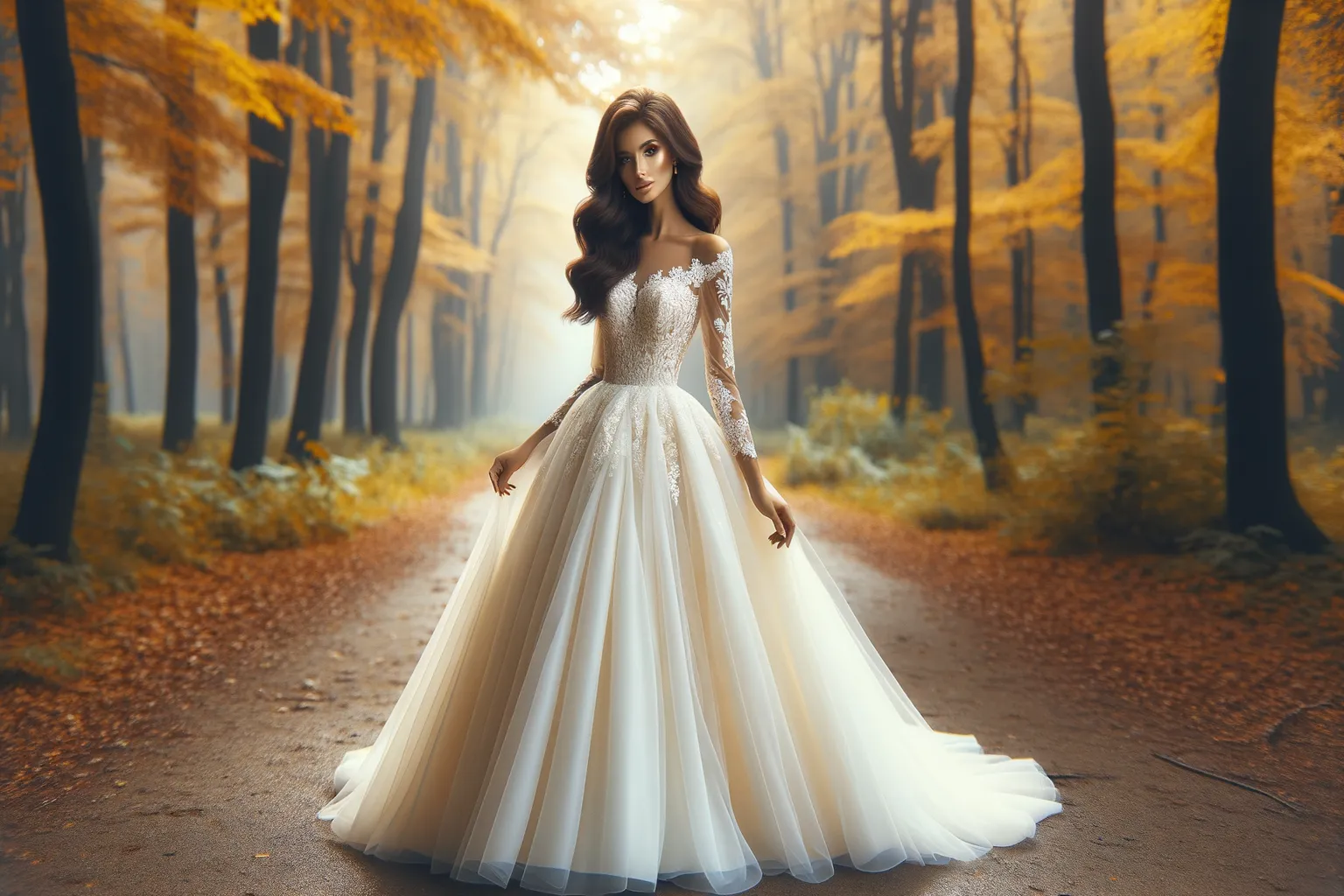 Belle mariée en Pologne