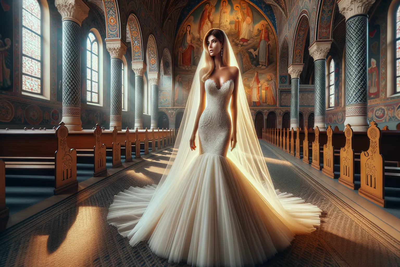 Belle mariée en Roumanie