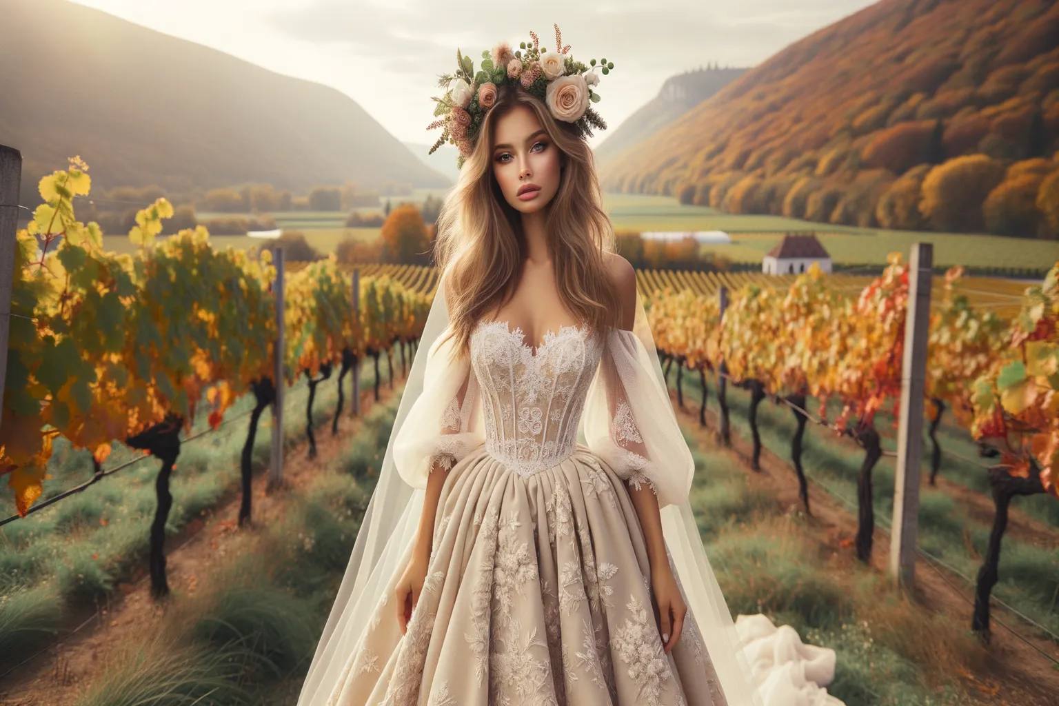 Belle mariée en Slovaquie