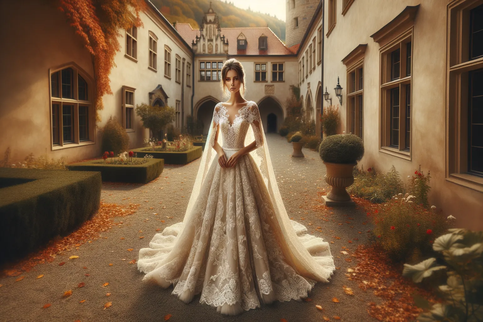 Belle mariée en Tchéquie